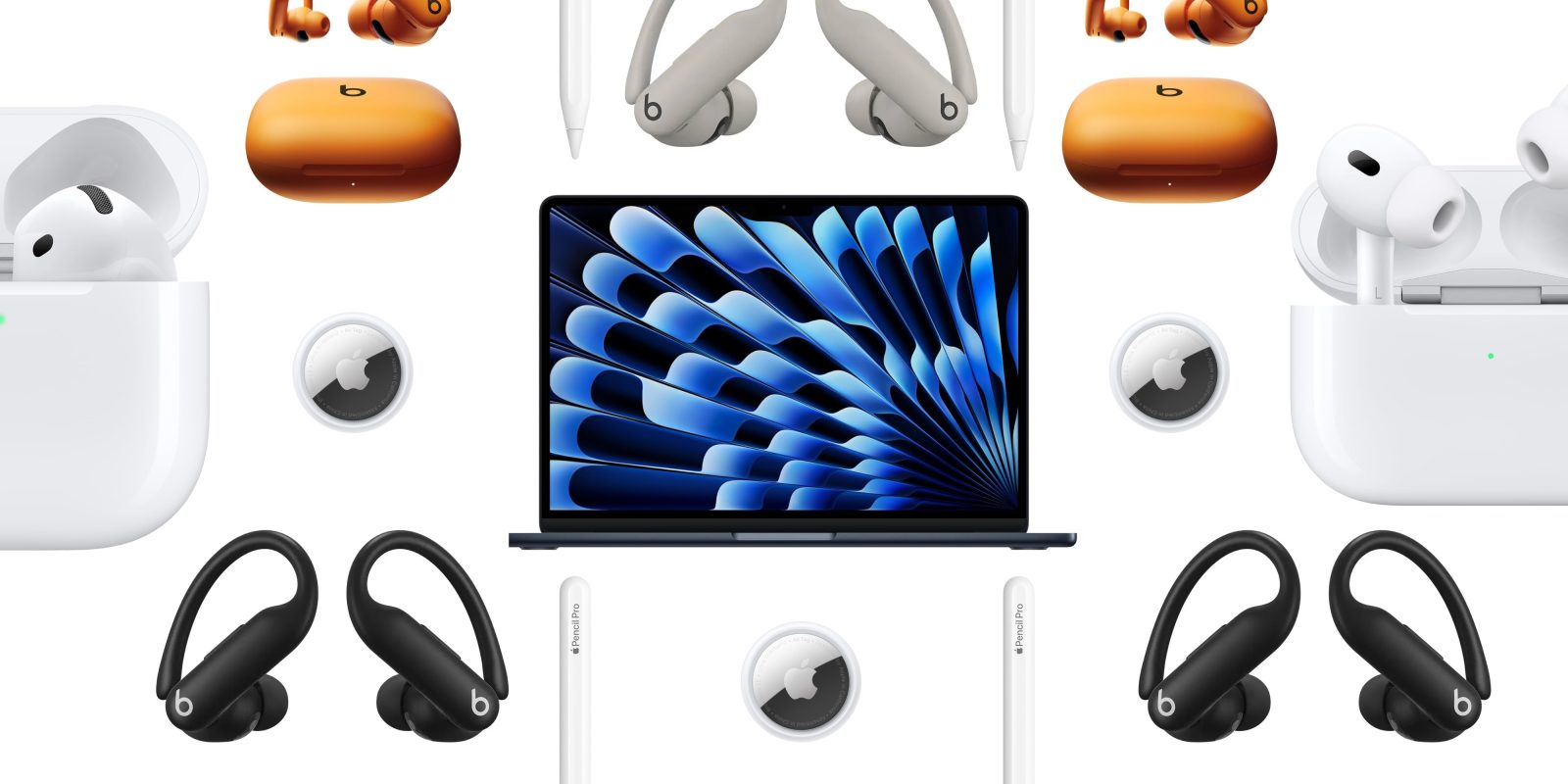 Apple deals-Apple Pencil-AirTag-MacBook Air-Powerbeats Pro 2