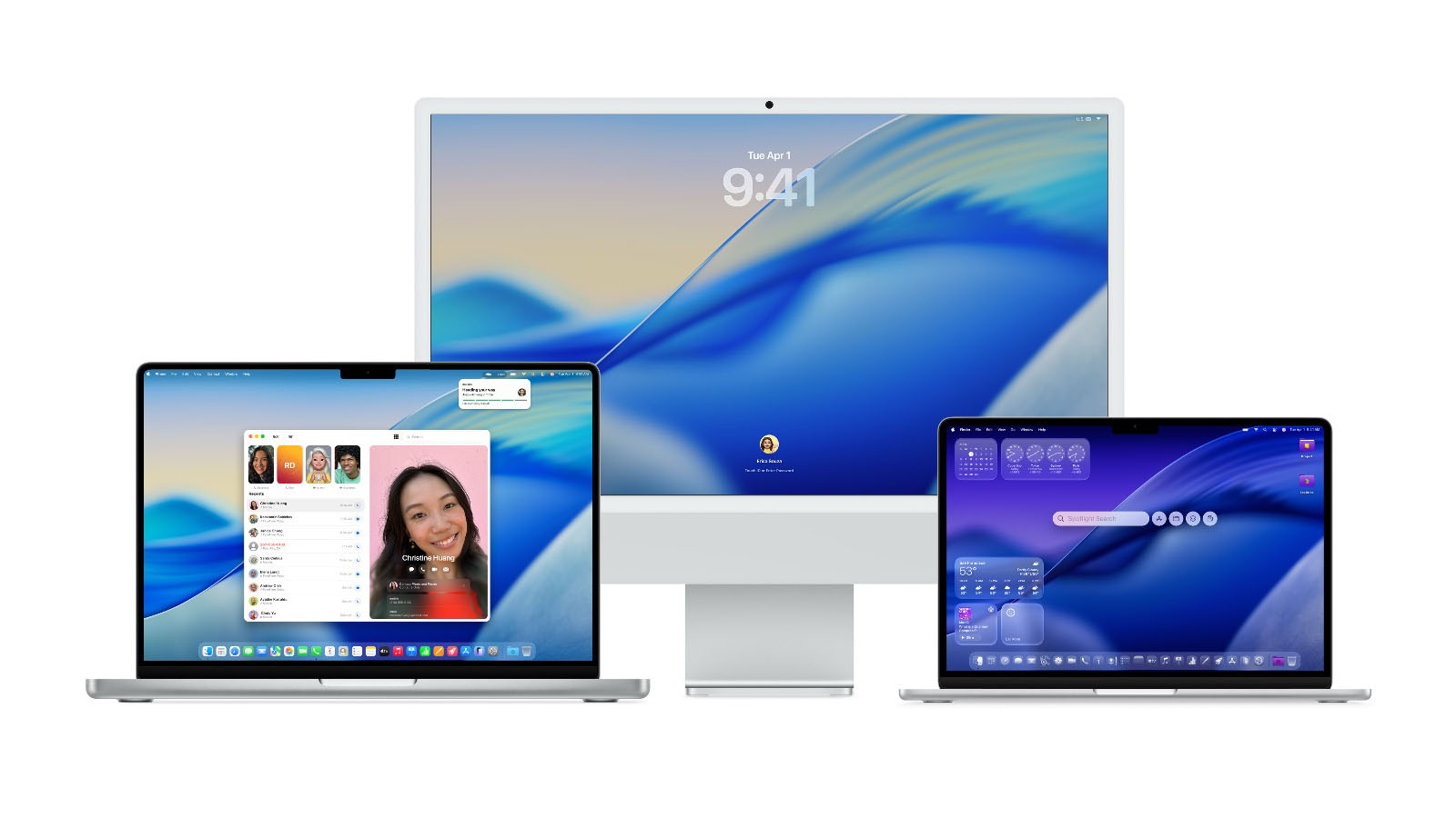 Here’s what Apple sees as the key design changes in macOS Tahoe 26 | Screens seen on three Macs