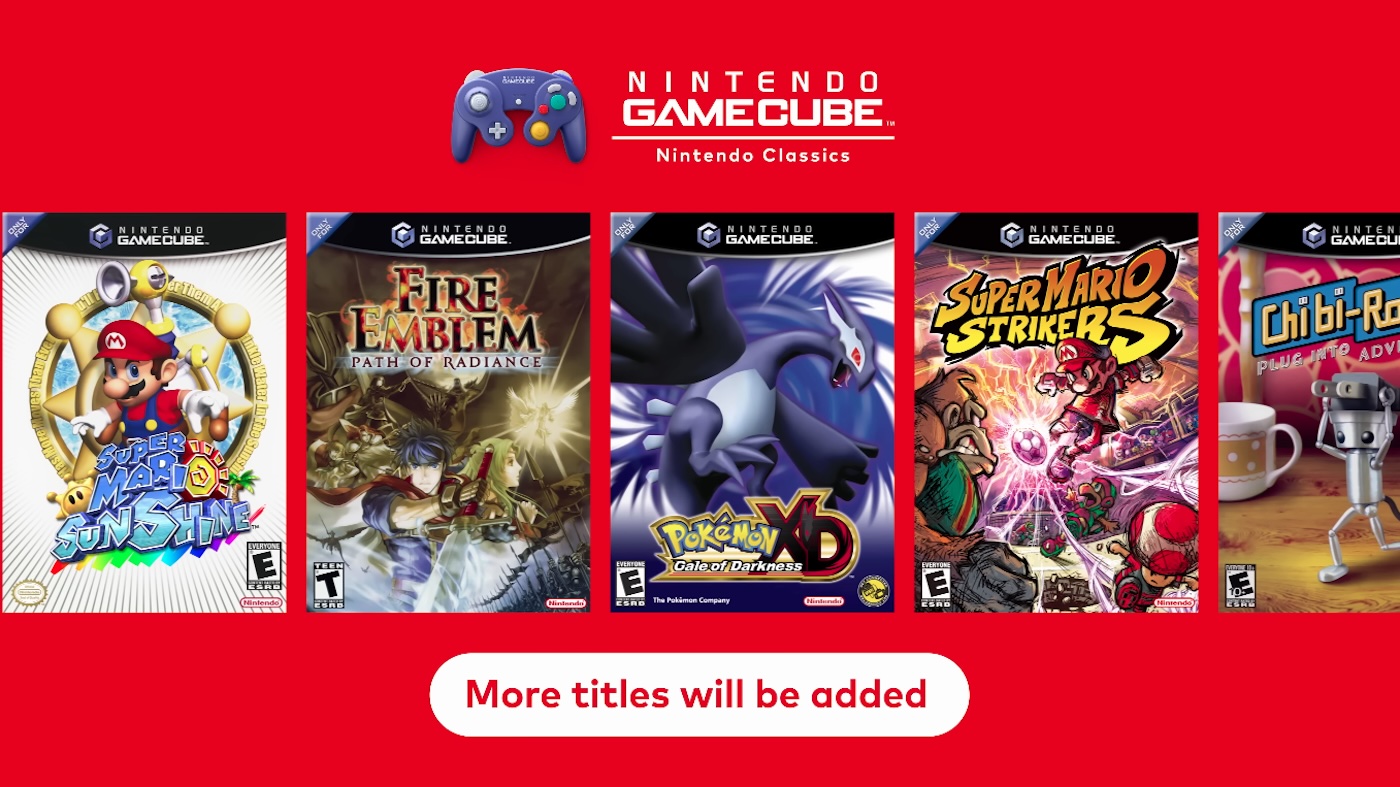 Switch 2 GameCube library