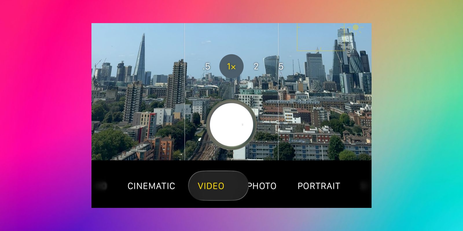 The smallest change in the latest iOS 26 beta should be a guiding principle for Apple | Slider app in the Camera app