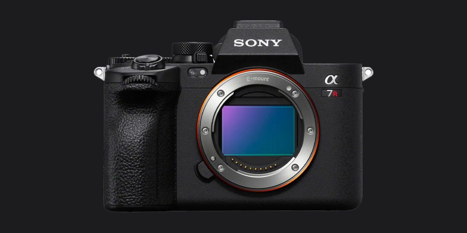 A black camera with a silver lens