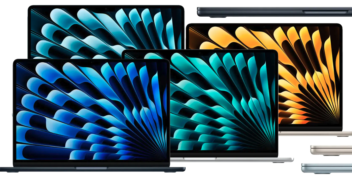 Apple M4 MacBook Air colors