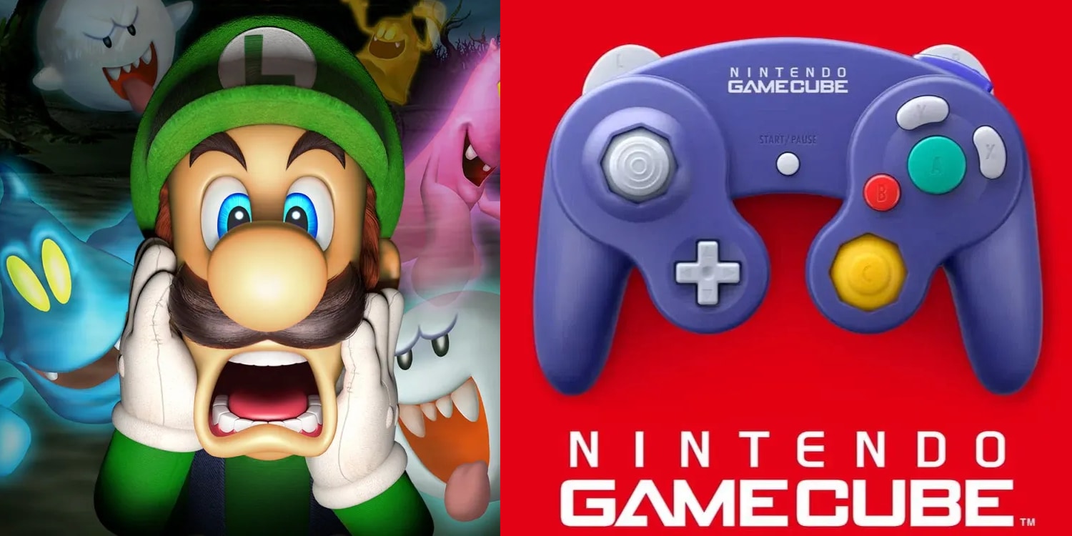 A video game controller and a cartoon character