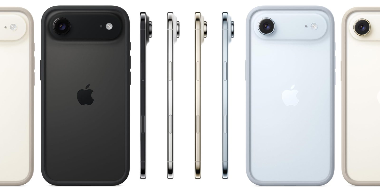 A group of cell phones