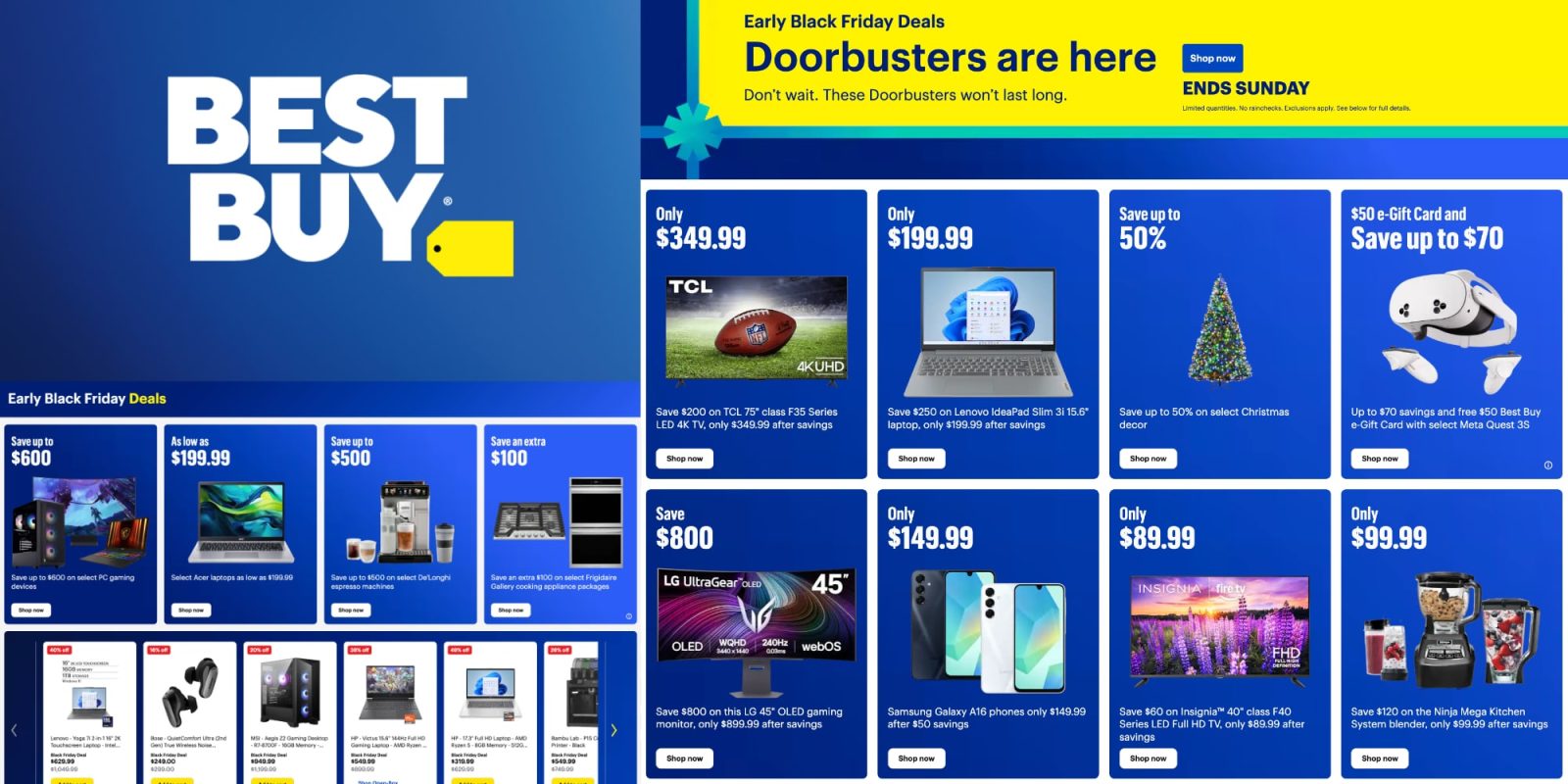 Best Buy Black Friday Doorbusters Week 3 hero