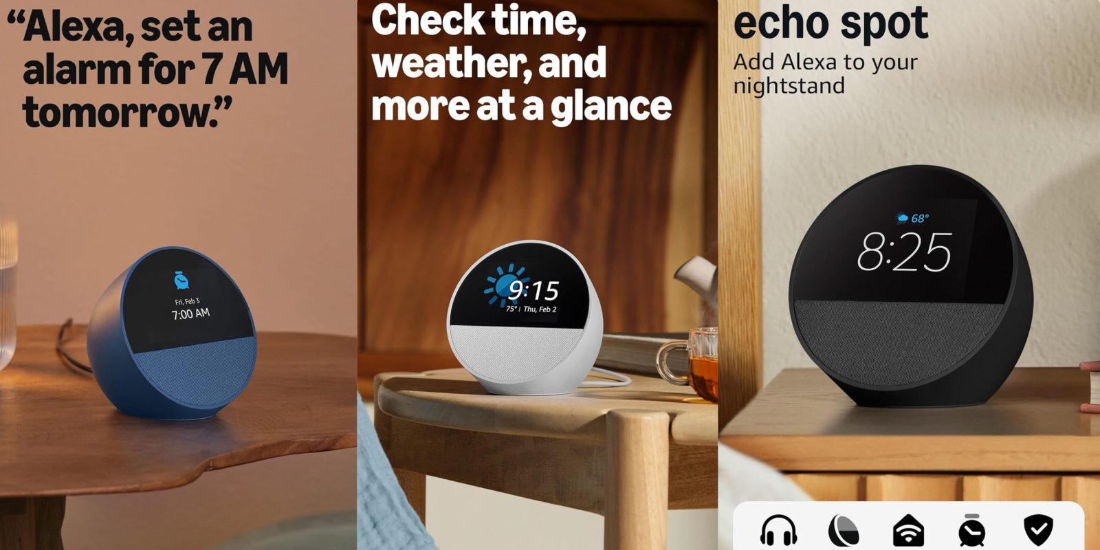Prime Day Echo Spot-smart speaker deals