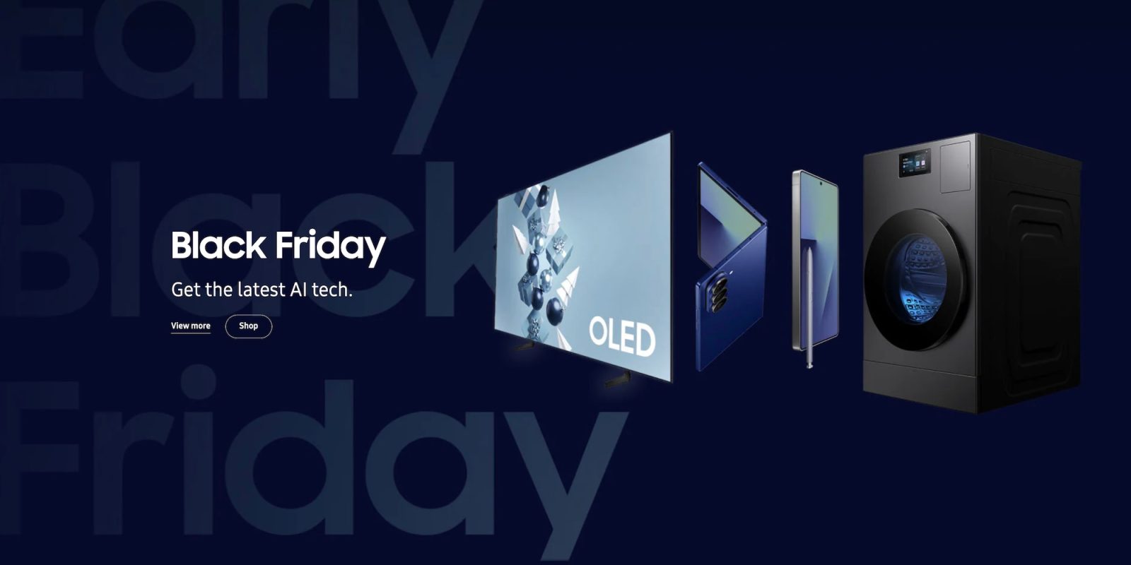 Samsung early Black Friday sale now live