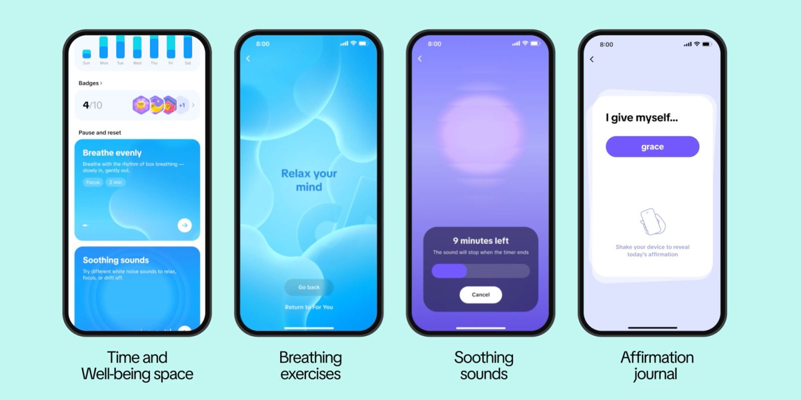 TikTok says badges are the solution to teenage app addiction | Screen grabs showing the new features