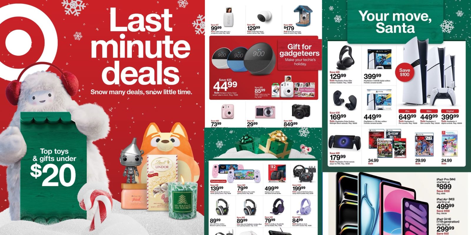 Target Week 2 Holiday sale ad