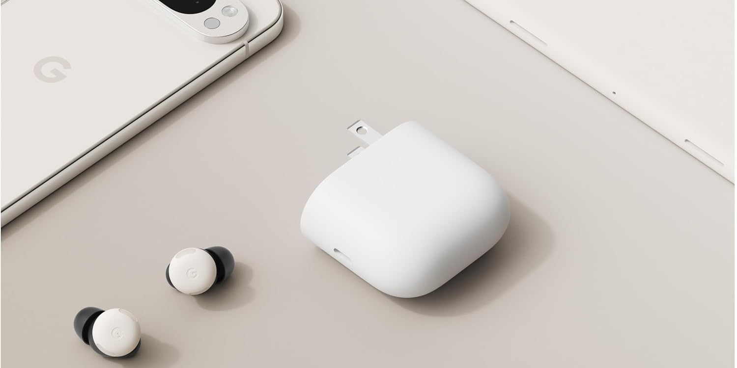 A white square object next to a white device