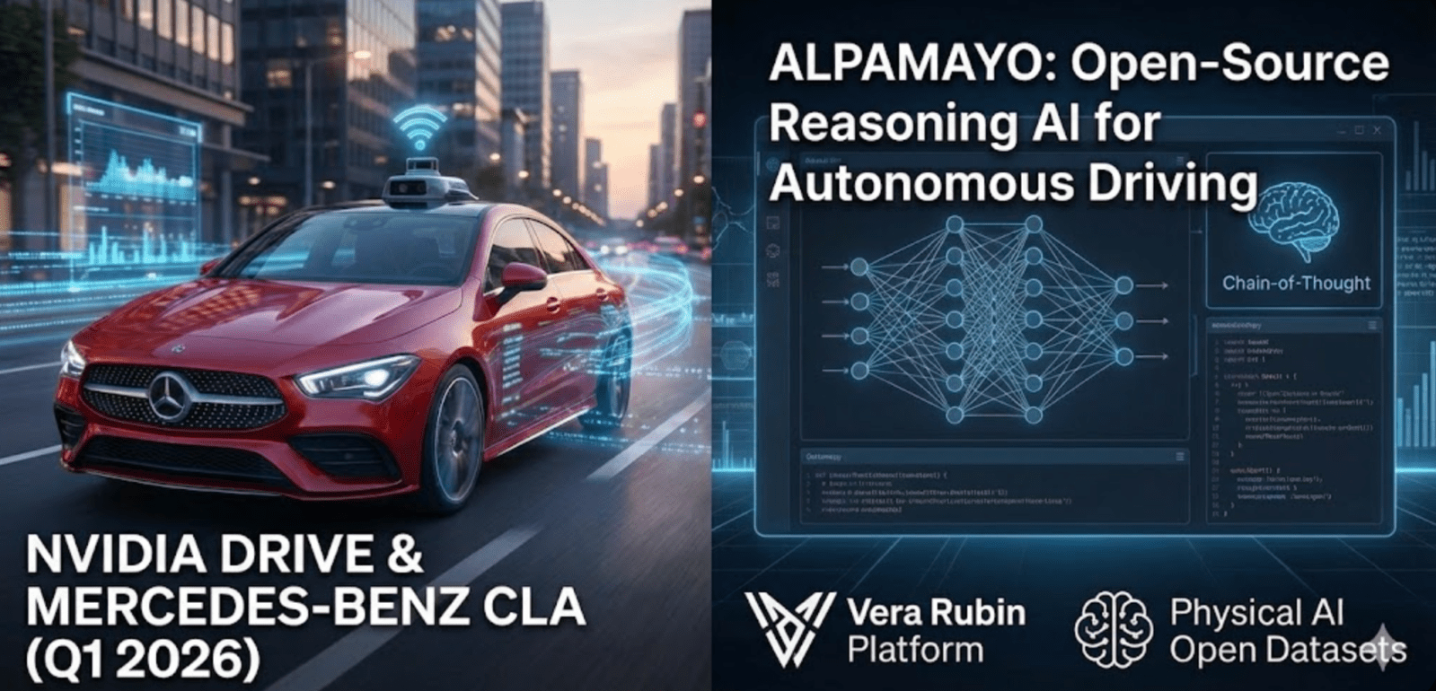 Mercedes-Benz CLA Nvidia autonomous system