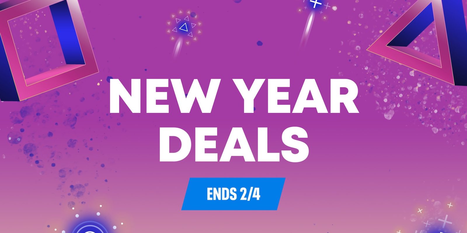 A purple background with white text