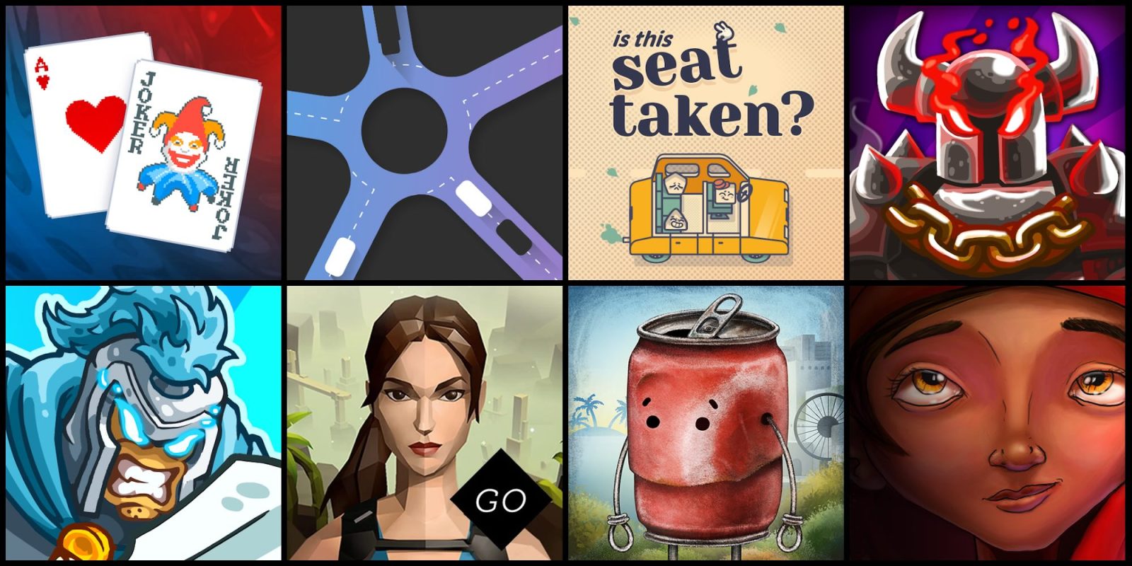 A collage of images of a woman and a can