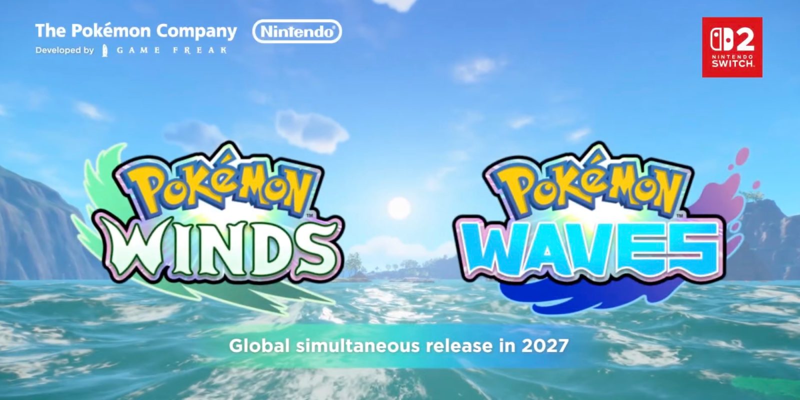 Pokémon Winds and Waves Switch 2 announced