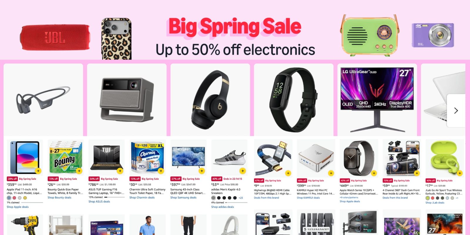 A collage of electronics