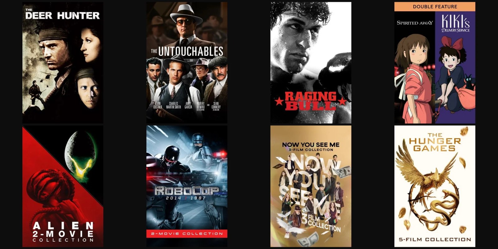 A collage of movie posters