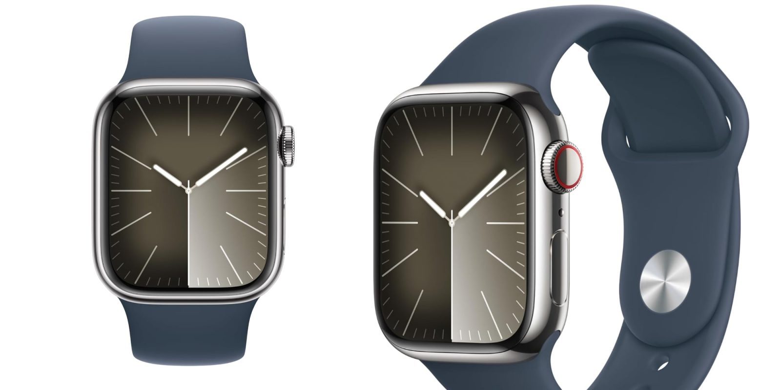 A close up of a watch