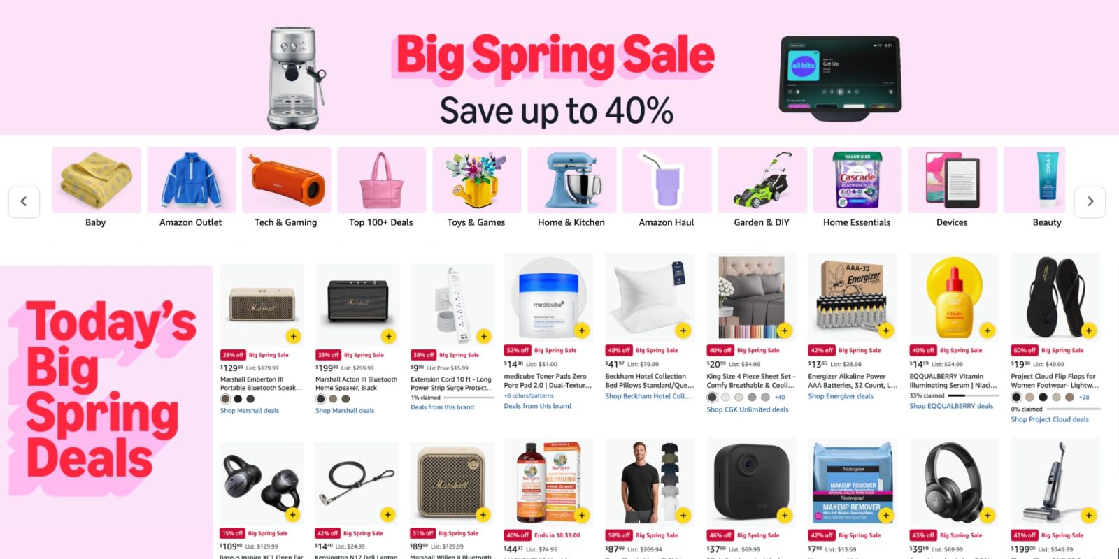 Big Spring Sale Amazon Day 4
