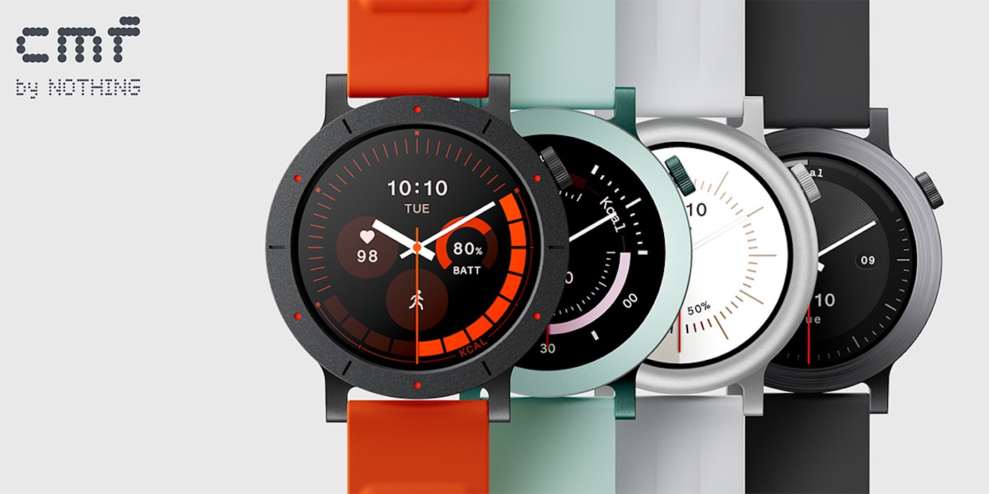 A group of watches with different colors