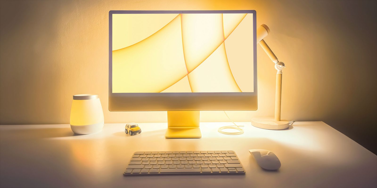 OLED iMac in the works, but don't hold your breath | Image shows existing 24-inch iMac in yellow