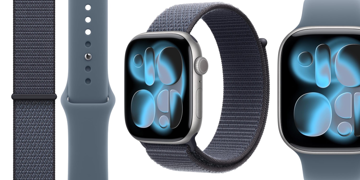 A smart watch with a strap