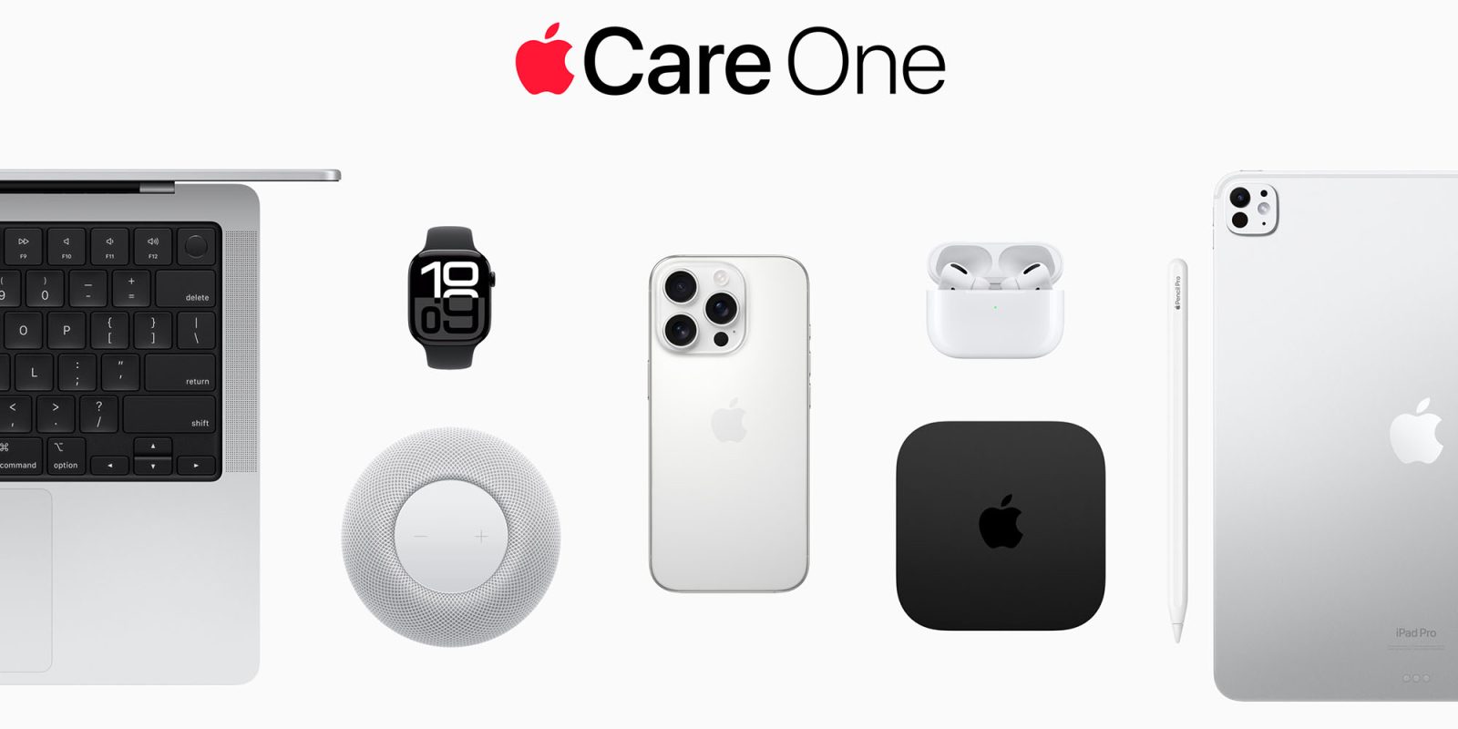 Trademark application suggests AppleCare One could soon be coming to Europe | Apple promo graphic