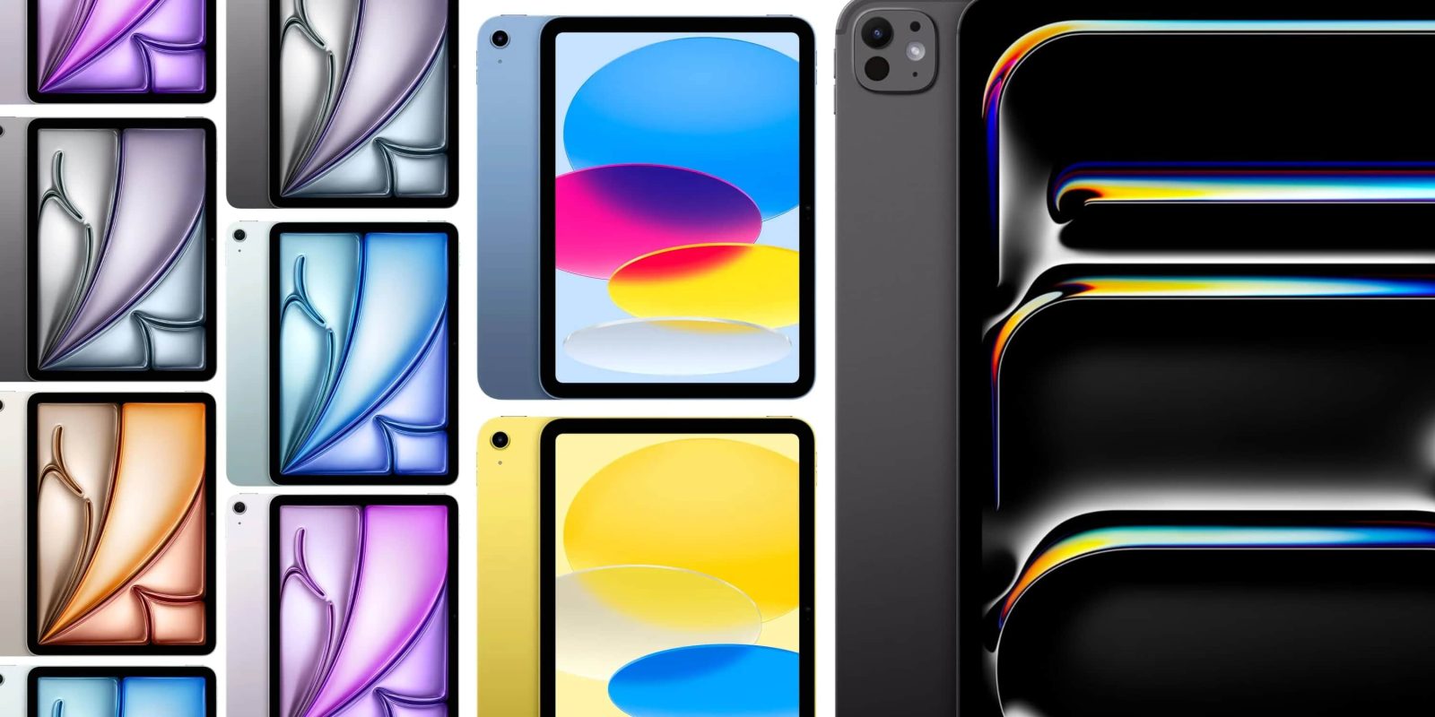 A group of different cell phones