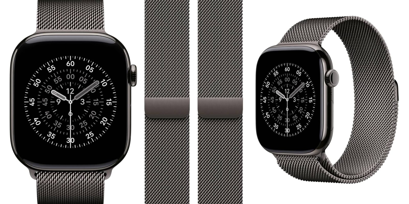 A close up of a watch