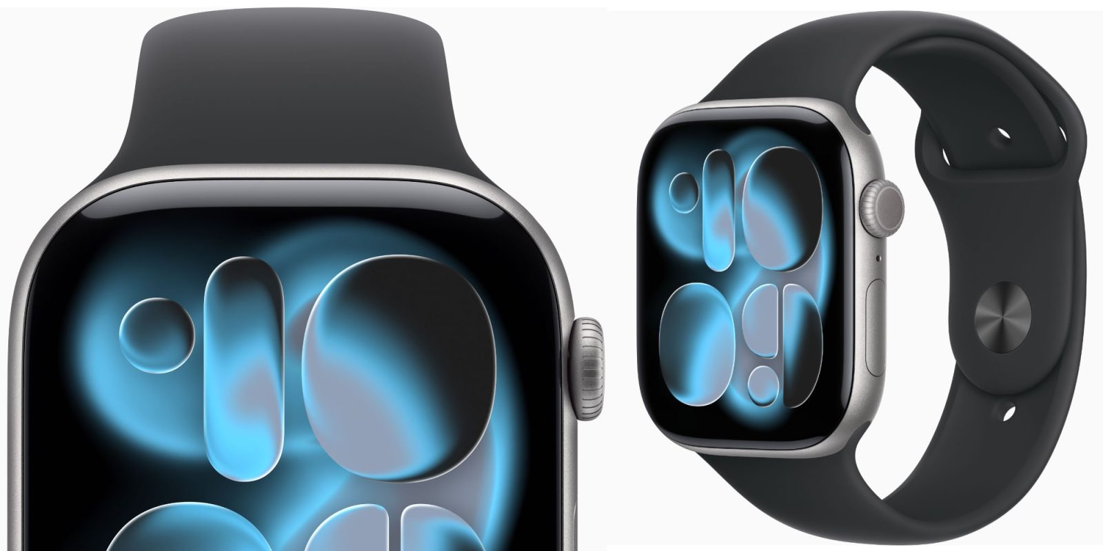 A close up of a smart watch