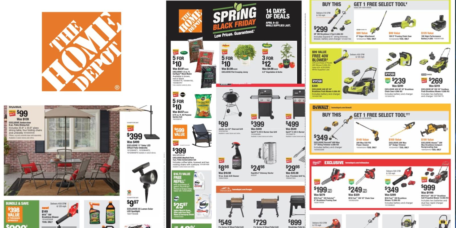 A advertisement for a black friday sale