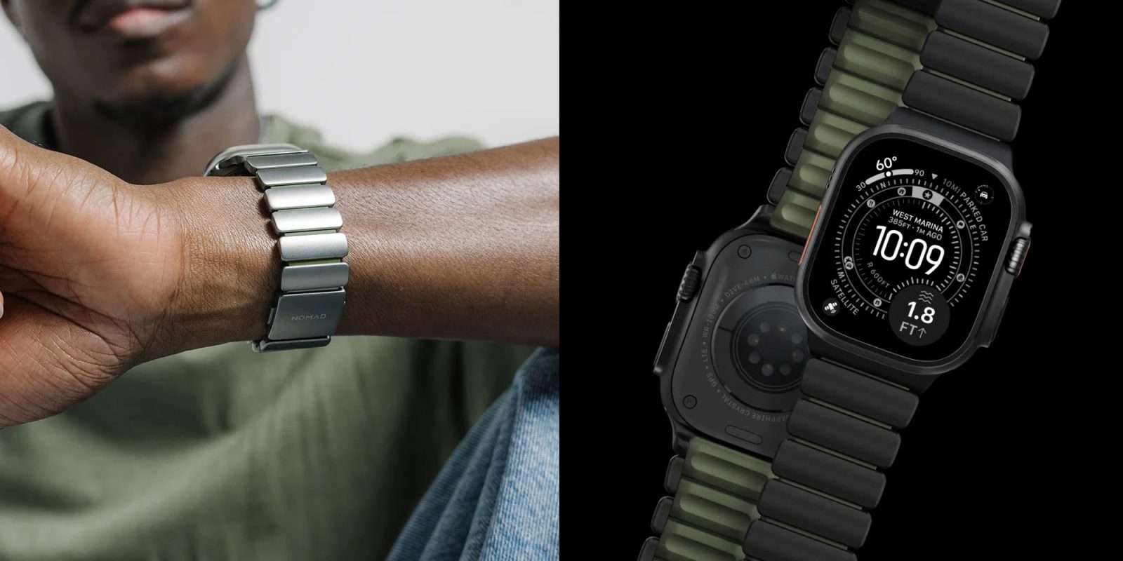 A close up of a watch