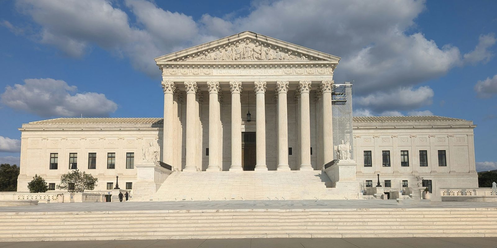 Supreme Court (pictured) considering legality of smartphone location 'dragnets'