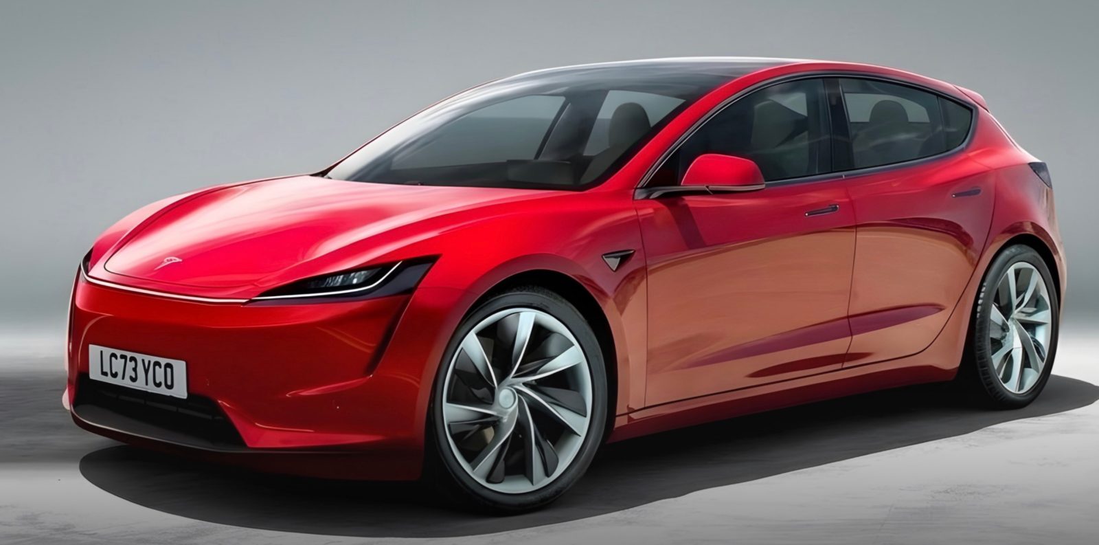 Tesla cheaper Model render