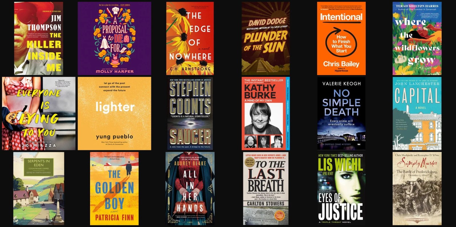 A collage of books