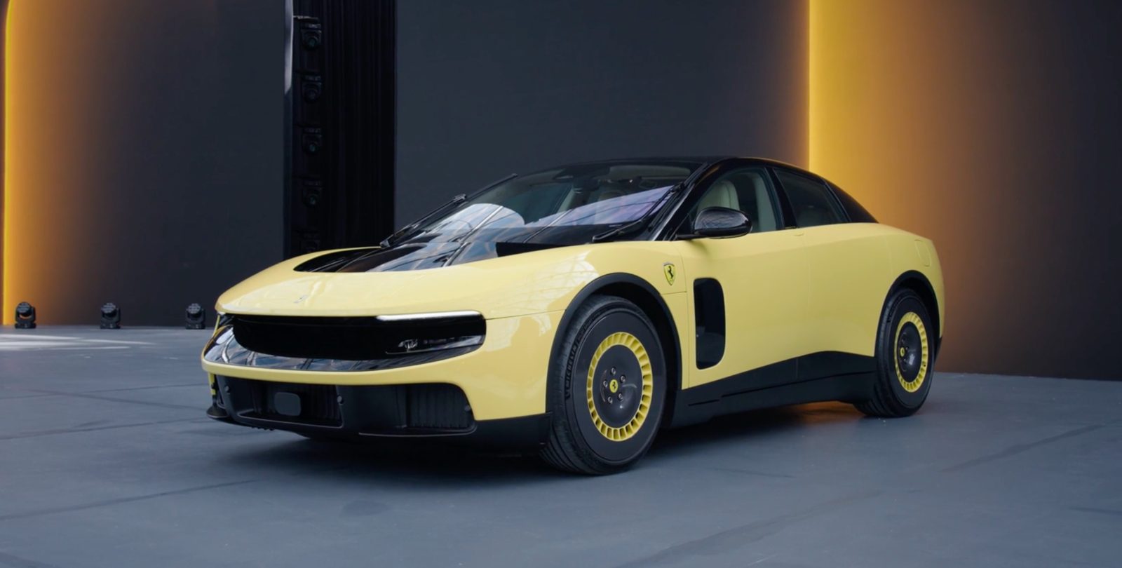 Ferrari Luce electric car hero