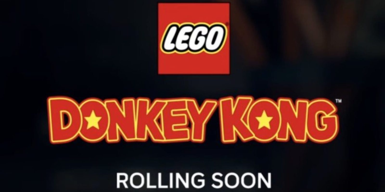 A logo on a black background