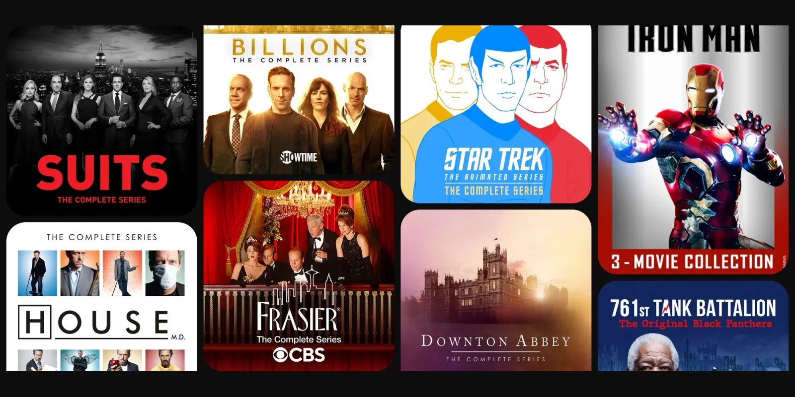 A group of people on a television show