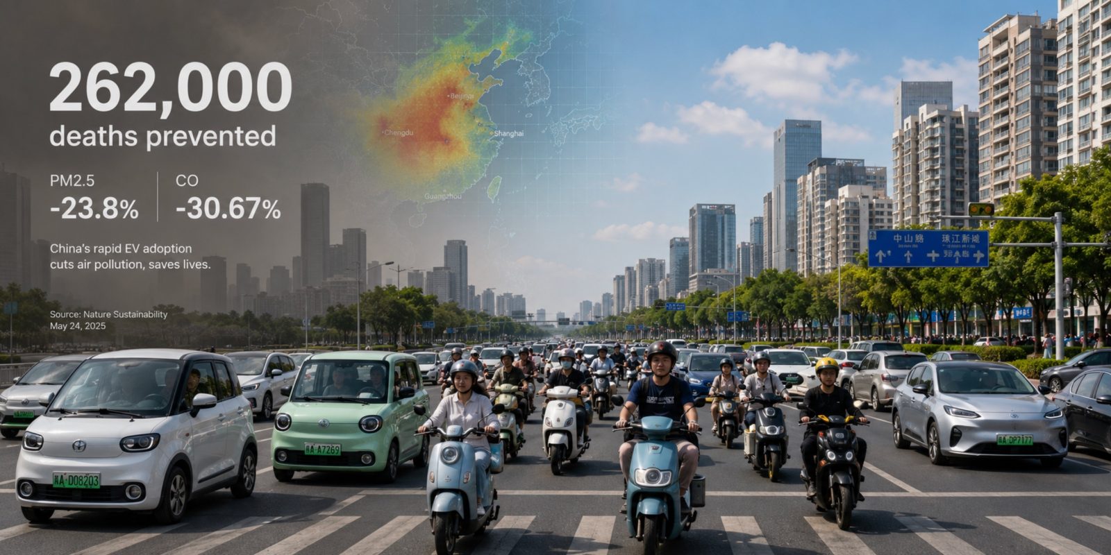 China EVs save lives