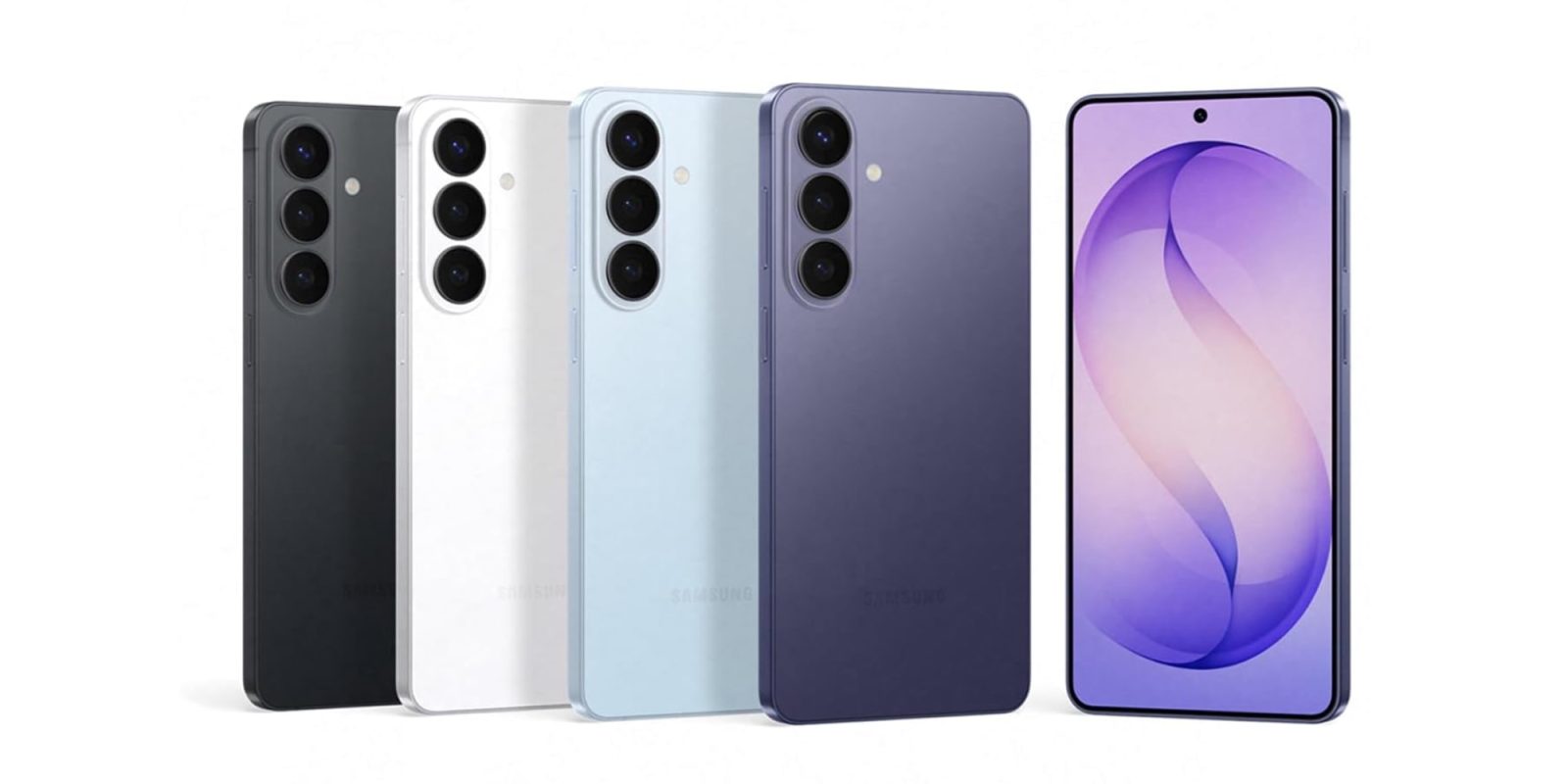 A group of cell phones