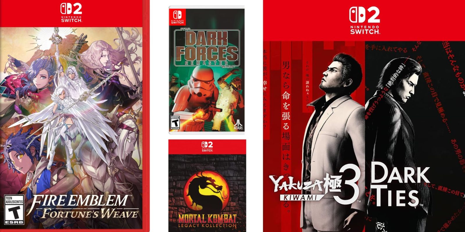 A group of video game covers