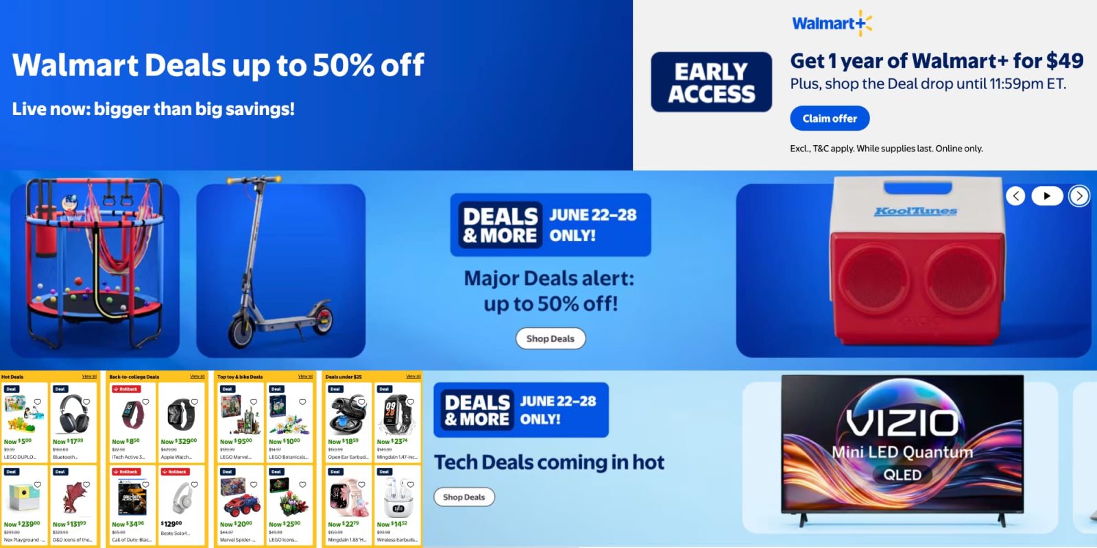 Walmart Deals Prime Day sale now live