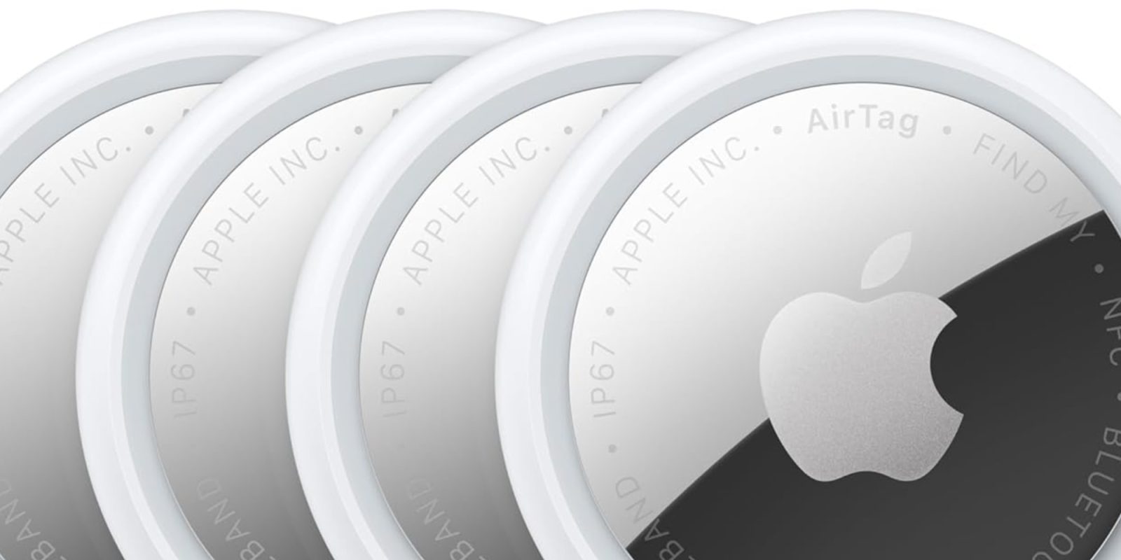 A group of white circular objects