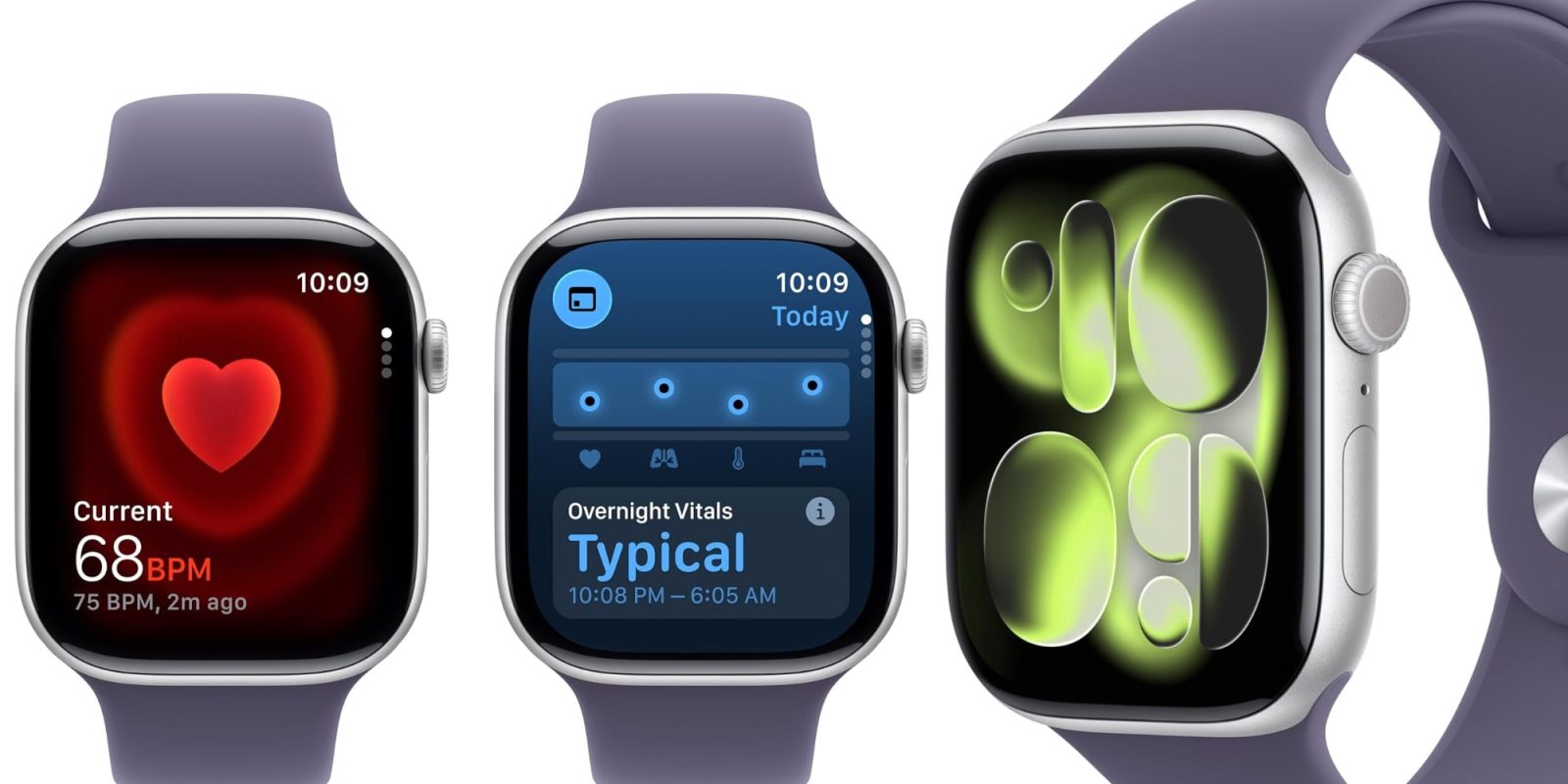 A close up of a smart watch
