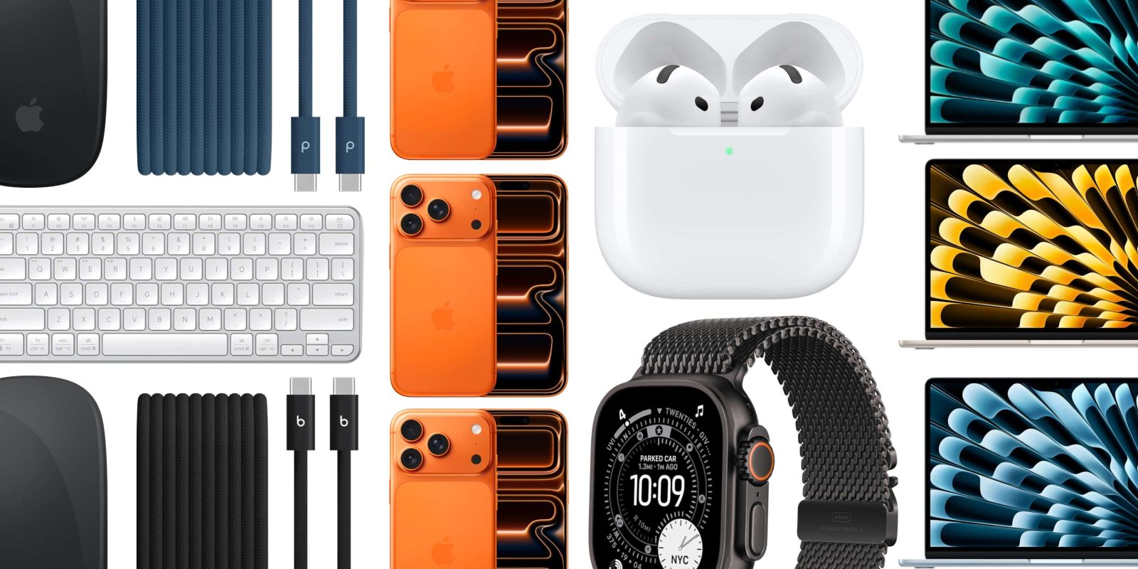 A group of electronic devices