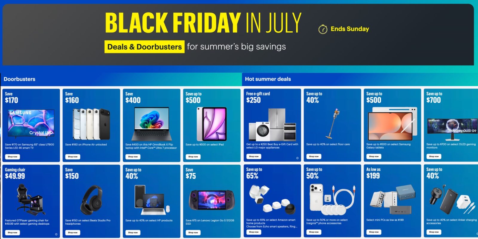 Best Buy Black Friday July sale-2026