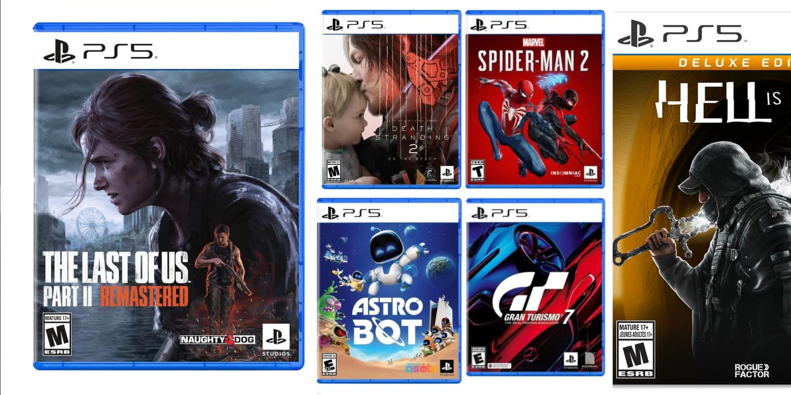 A group of video games