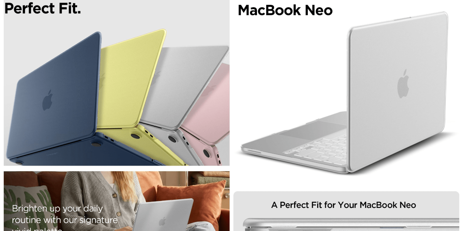A collage of laptops