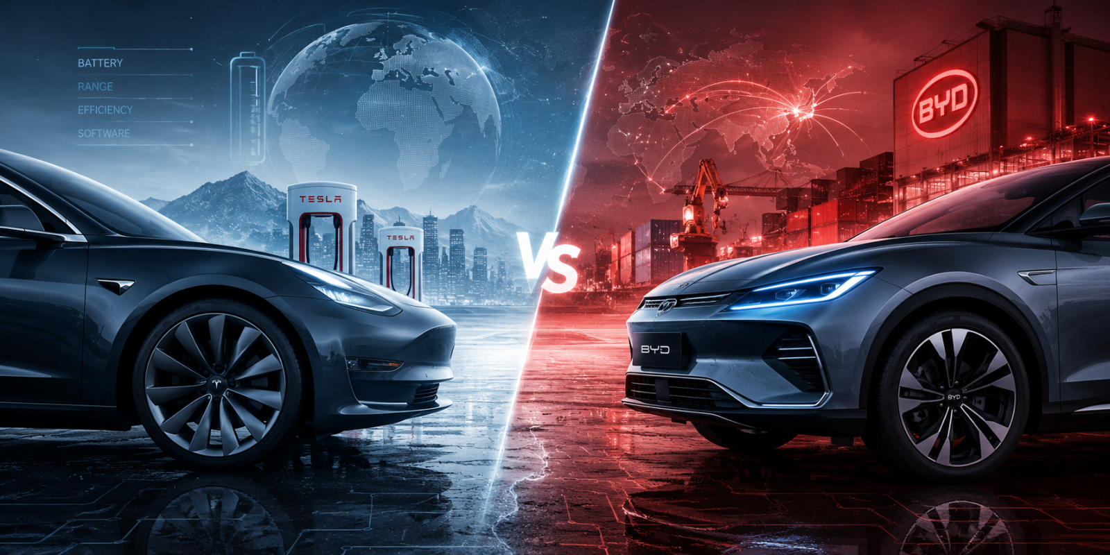 Tesla vs BYD