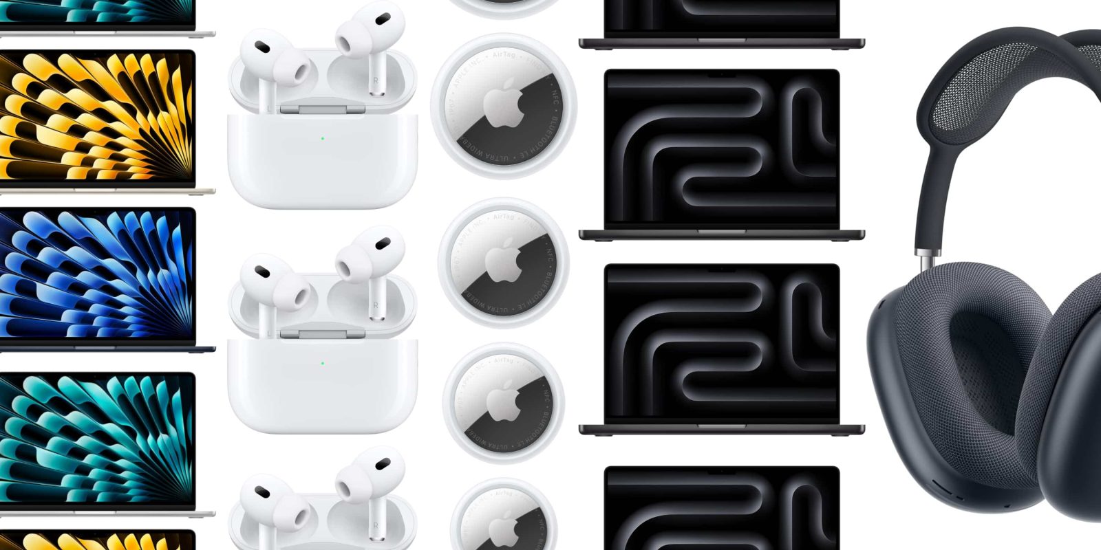 A collage of different devices
