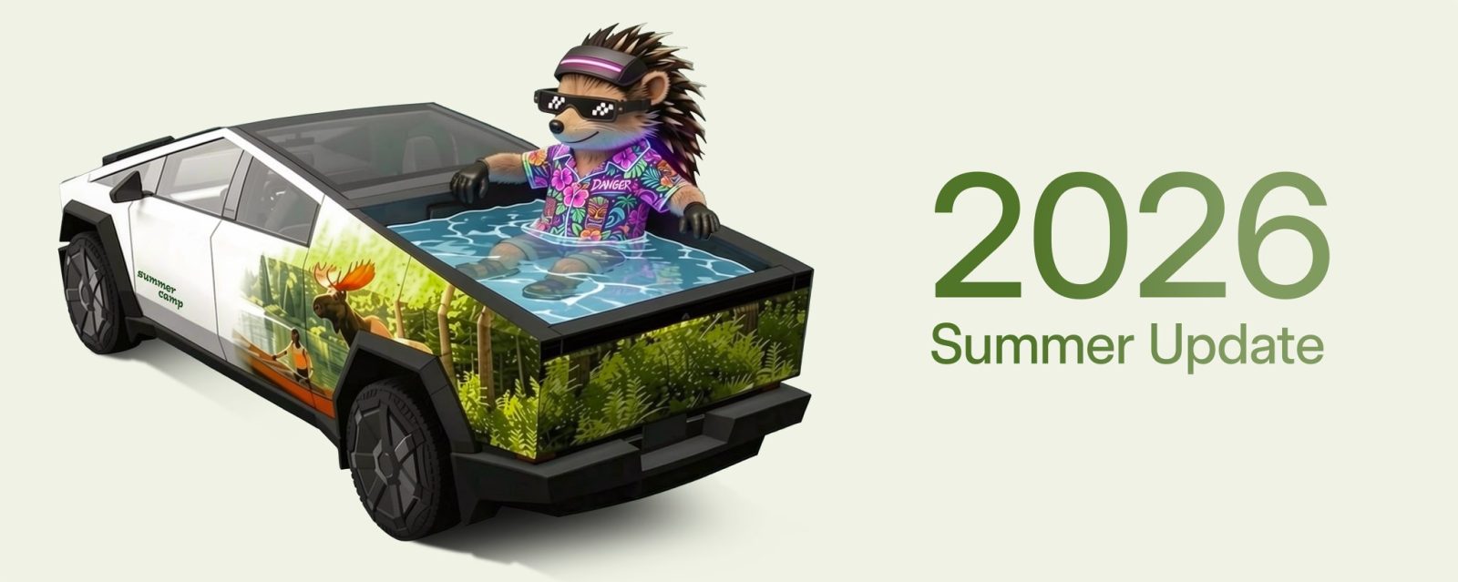 Tesla 2026 Summer Update banner